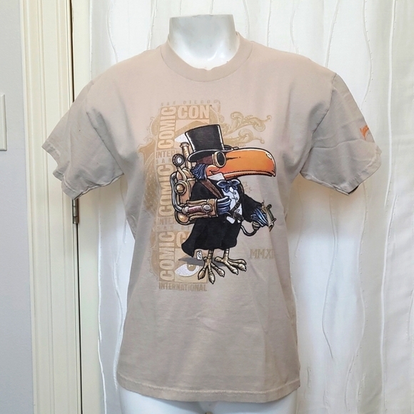 SDCC Steampunk Toucan T-Shirt - Picture 1 of 4
